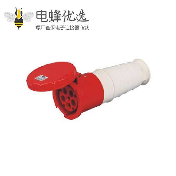 125A 5芯工业插头415V IP67 CEE工业连接器