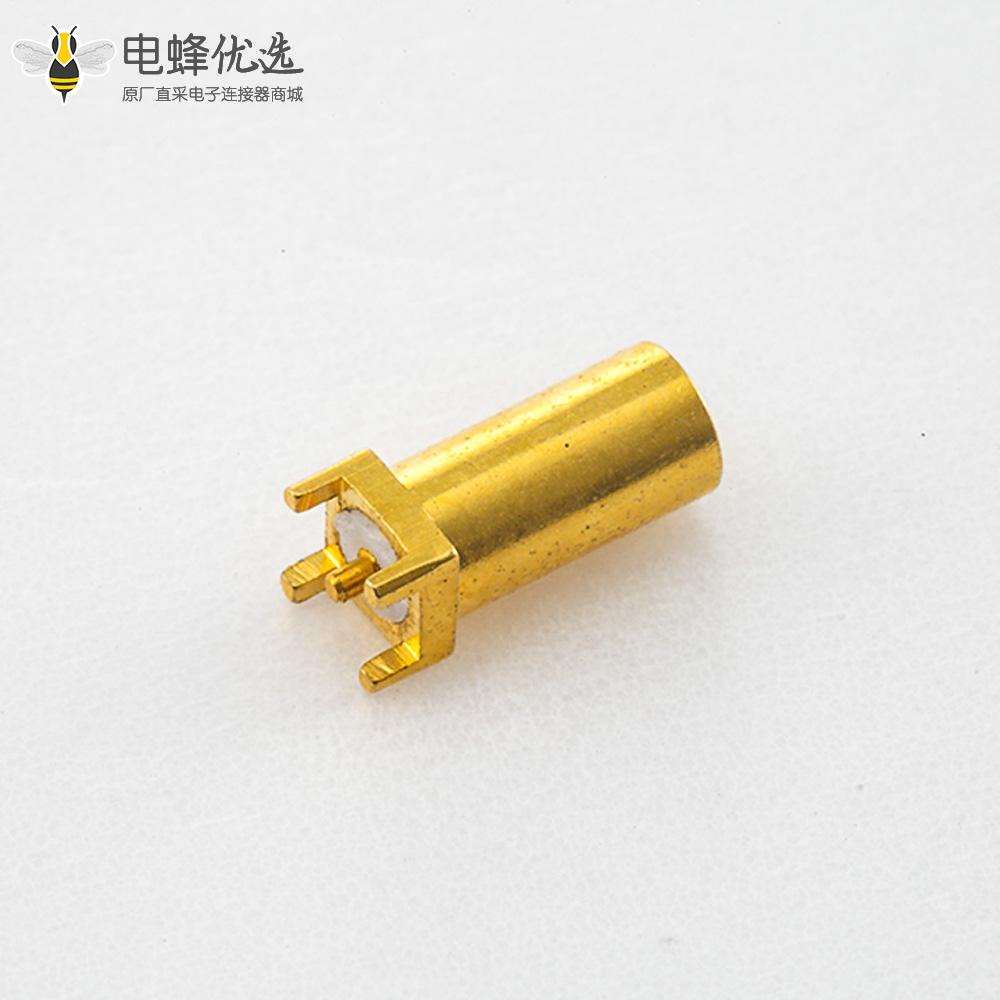 MMCX连接器PCB安装母头直式沉板焊接PCB50 &Omega;