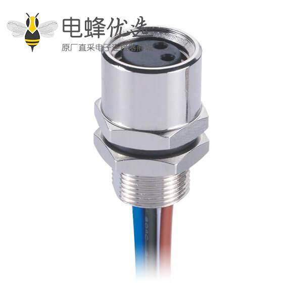 怎样区分M8连接器的电流大小？