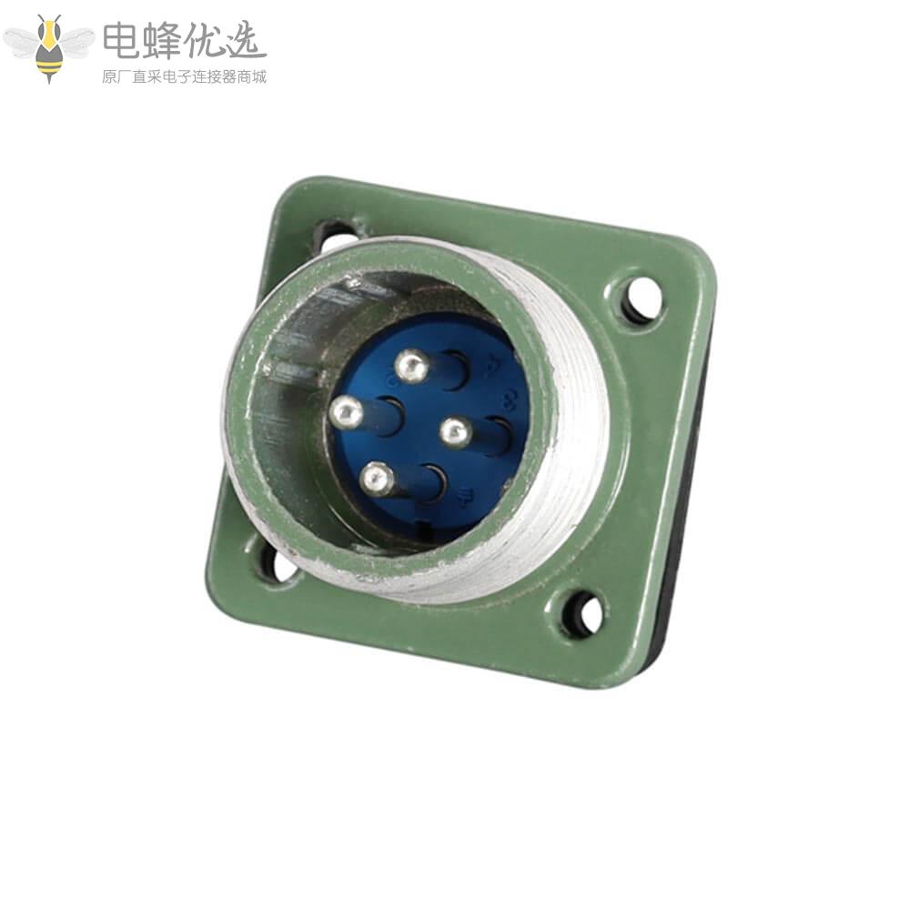 原厂直售YD20直式4芯正装Z航空连接器2P+PE防水25A400V防水防尘插座