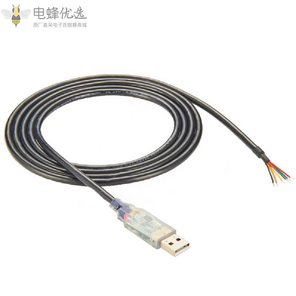 Ftdi芯片USB转Ttl串口电缆线1.8m_Ttl_232rg_Vreg1V8_We
