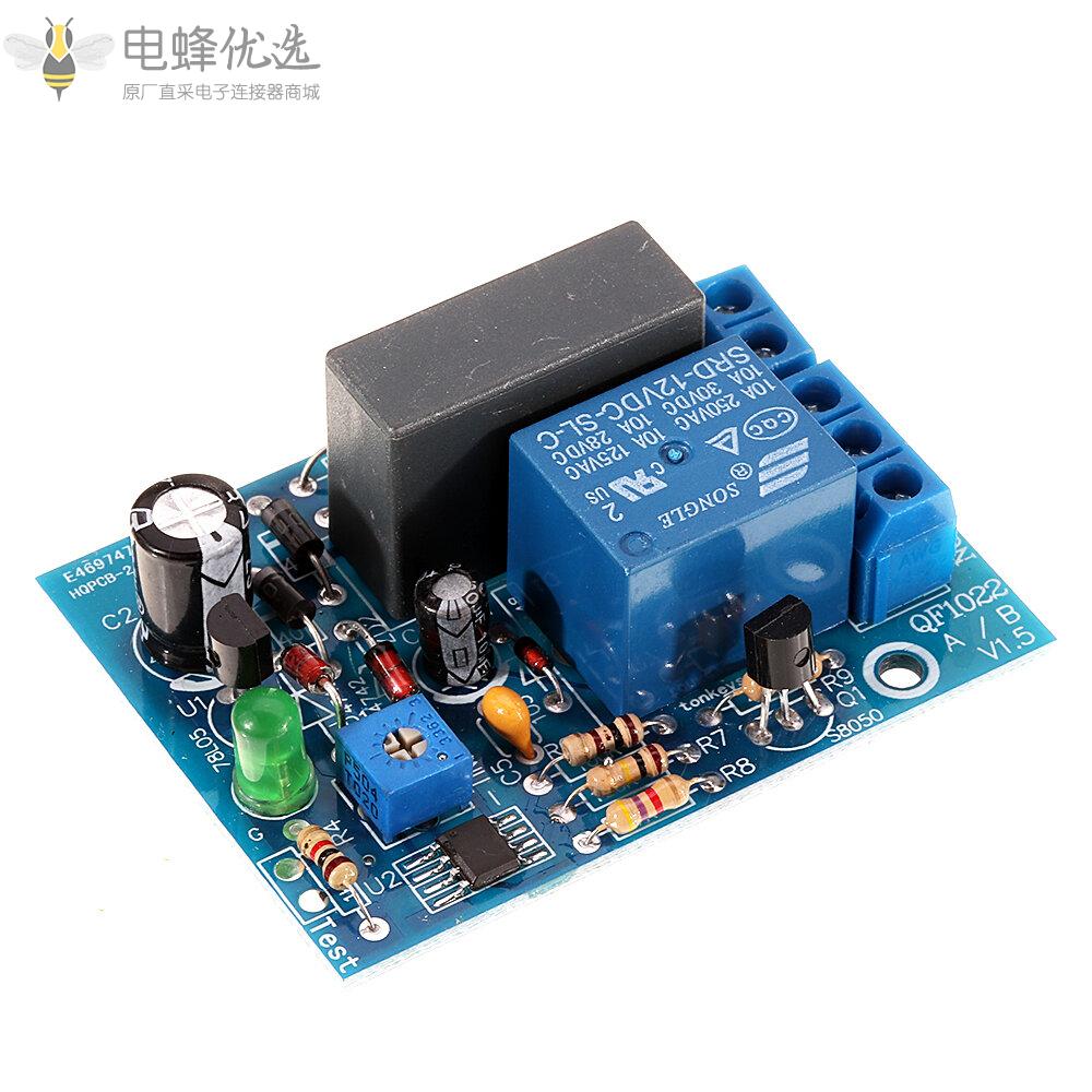 QF1022_A_100S_220V_AC上电延时0_100S可调定时开关自动断开继电器模块