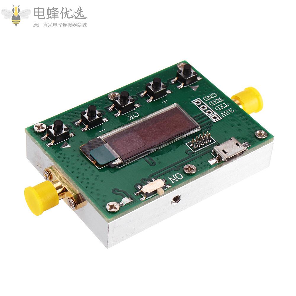 6G数字可编程衰减器30DB步进0.25DB_OLED显示屏CNC外壳射频模块