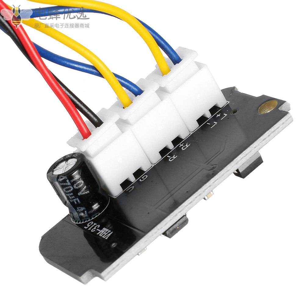 VHM_315_CT14迷你4.2立体声蓝牙功放板模块5W+5W带微型充电DIY板