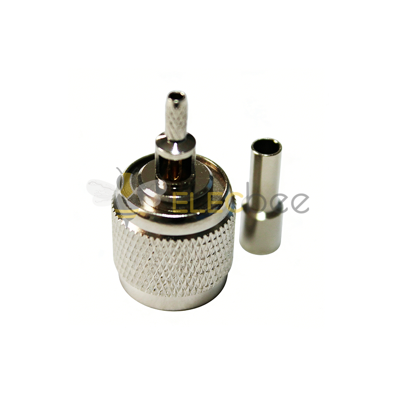 P-TNC-K-1.5 射频同轴连接器 反极性 TNC 母头内螺内孔 压接式接 RG316/RG174