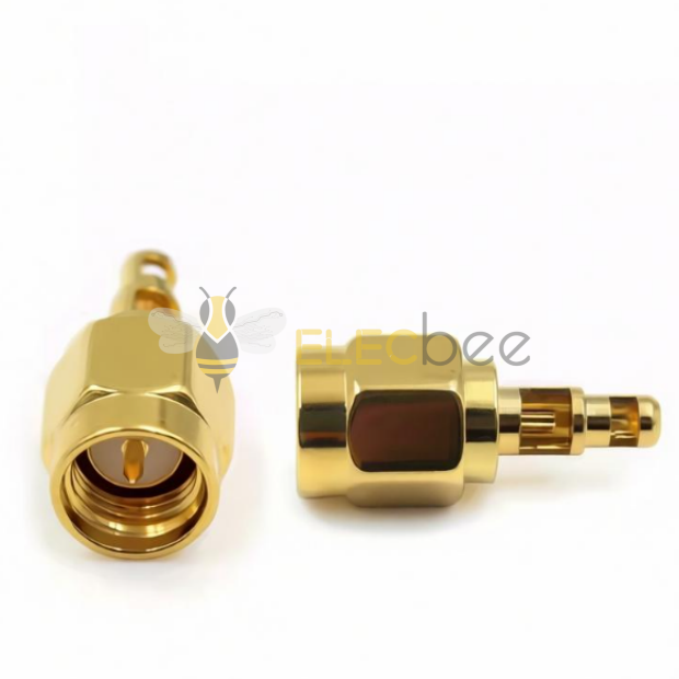 开天窗SMA-J-1.0射频连接器焊接适用RG178线缆