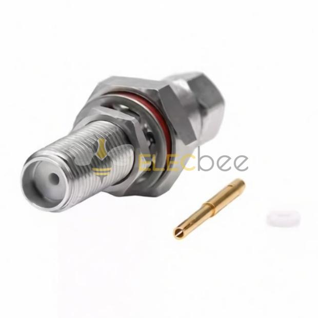 SMA-KY螺母后置SMA-50KY射频连接器机壳常用