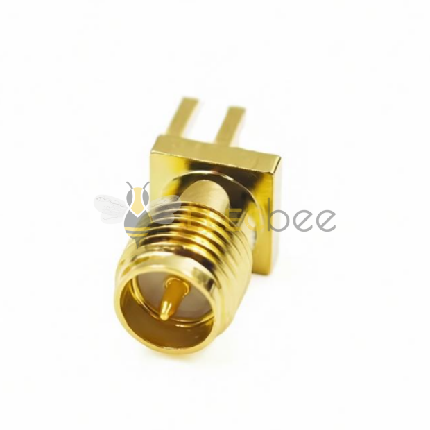 RPSMA-KE偏口RPSMA-KHDC3射频连接器侧面贴片1.6MM