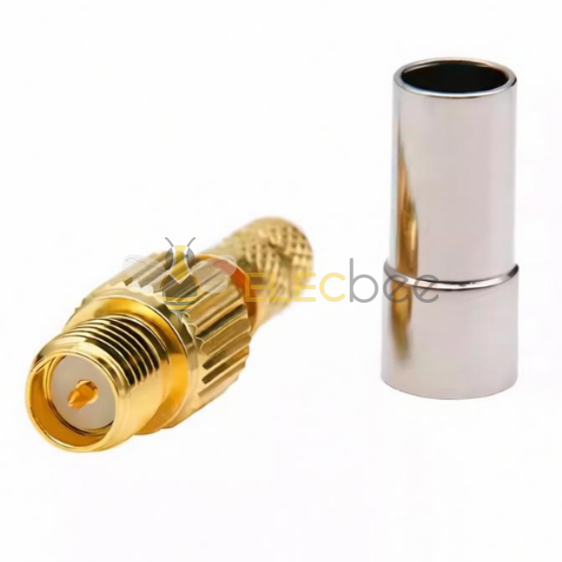 开天窗RPSMA-C-K-3射频连接器适用RG142/50-3线缆等
